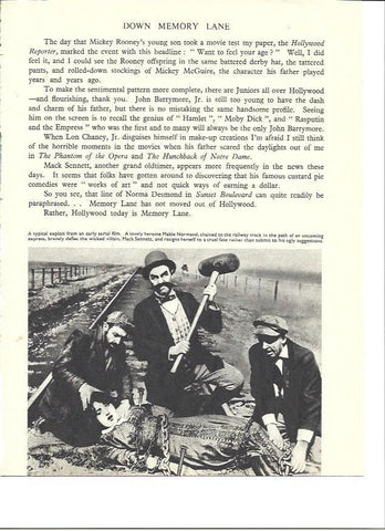 LAMINA 36467: Mable Normand y Mack Sennet