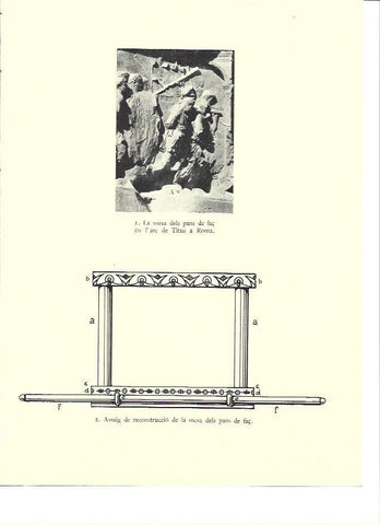 LAMINA 36097: Detalle del Arco de Tito 
