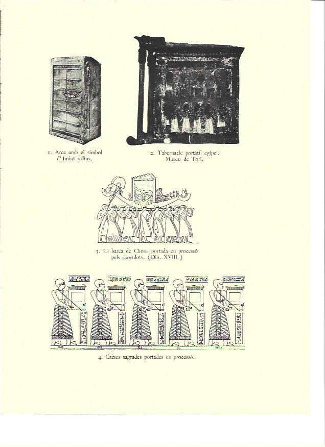 LAMINA 36094: Arcas y tabernaculo del antiguo Egipto