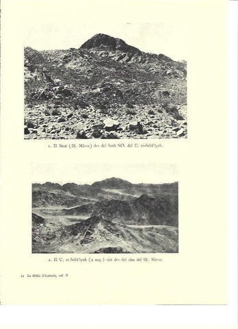 LAMINA 36067: El Sinai desde el Noroeste