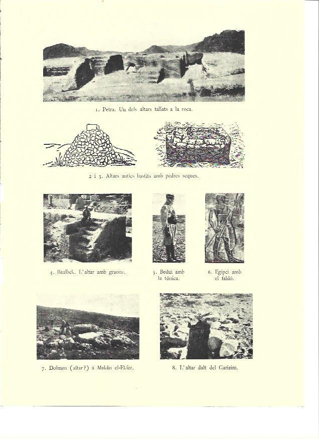 LAMINA 36073: Altar de Petra y beduinos 
