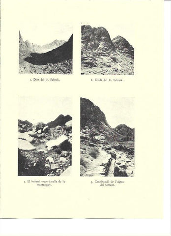 LAMINA 36121: Torrente en U. Schreik en el Sinai