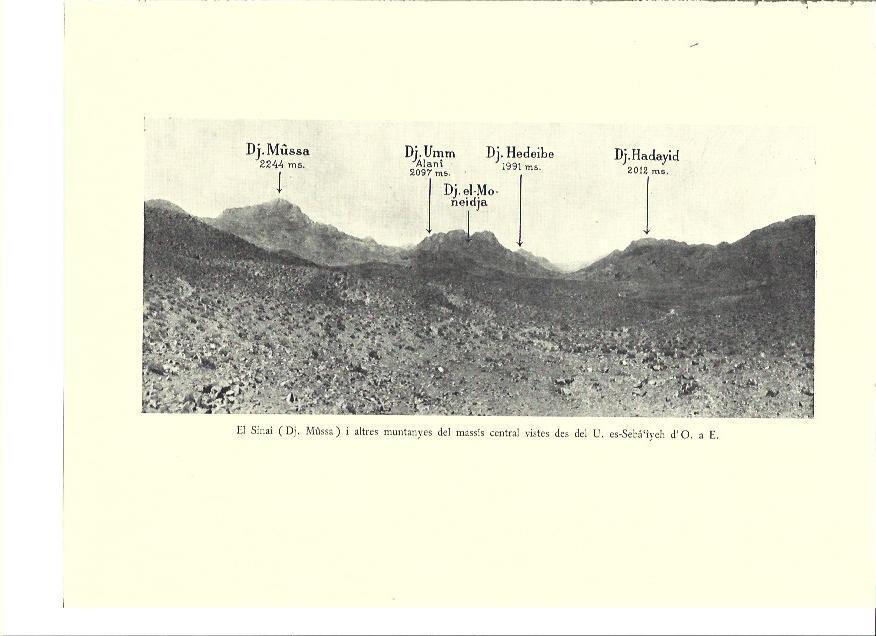 LAMINA 36065: Montañas del Sinai