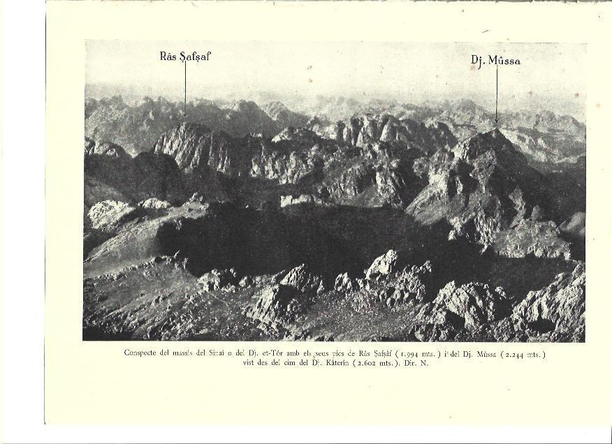 LAMINA 36063: Picos del monte Sinai