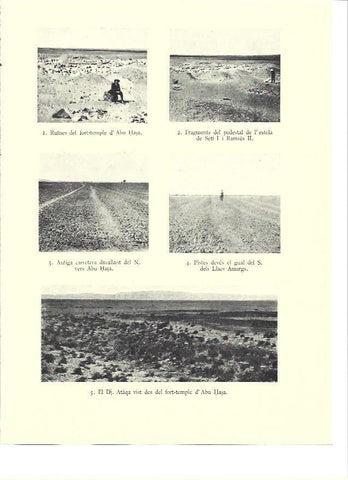 LAMINA 36024: Ruinas del Antiguo Egipto