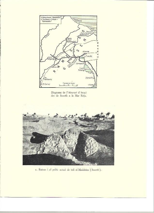 LAMINA 36020: Ruinas de Socoth en Egipto