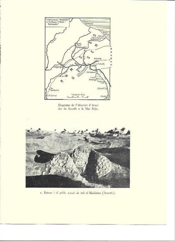LAMINA 36020: Ruinas de Socoth en Egipto