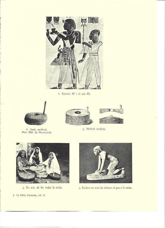 LAMINA 36015: Ramses III y su hijo