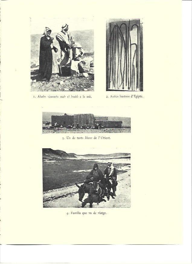LAMINA 36006: Bastones y habitantes del Sinai