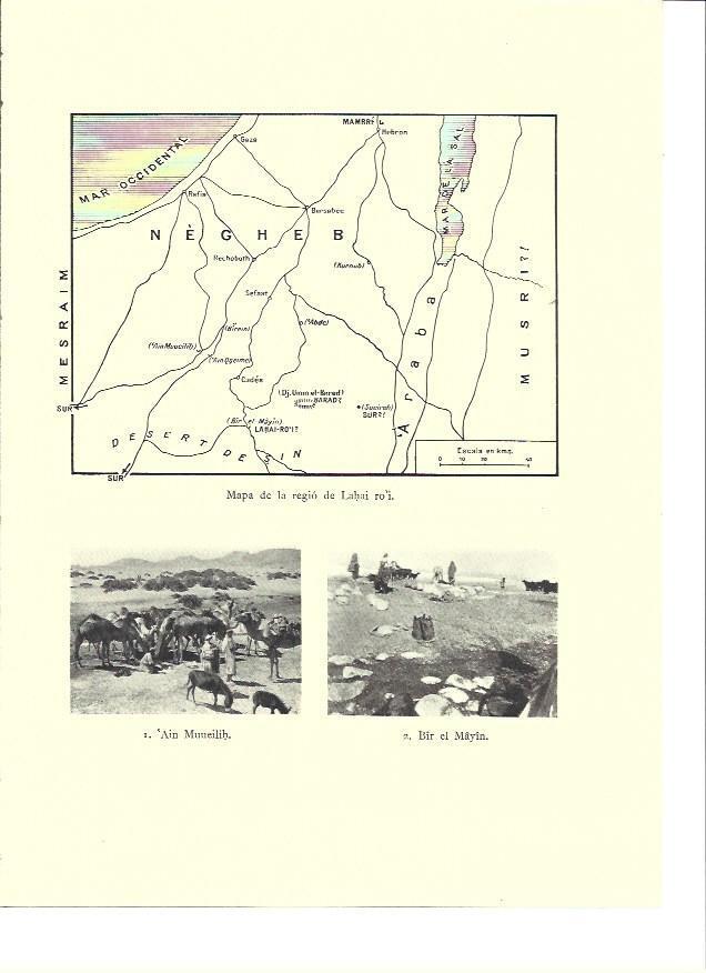 LAMINA 36223: Mapa de la region de Lahai ro'i