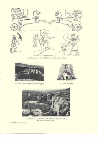 LAMINA 36222: Horno en Nippur, Irak