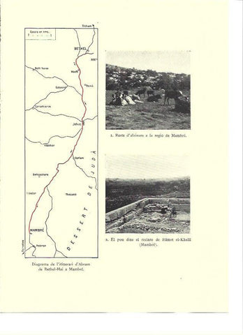LAMINA 36209: Pozo y vista de la region de Mambre, Israel