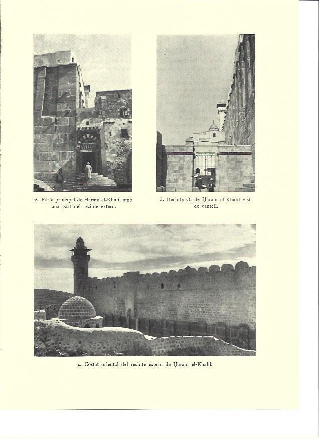 LAMINA 36249: Detalles de Haram el Khalil en Hebron
