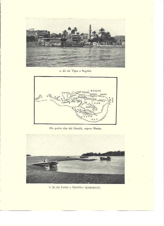 LAMINA 36166: El rio Tigris en Bagdad y el Eufrates en Karkemish