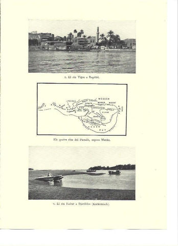 LAMINA 36166: El rio Tigris en Bagdad y el Eufrates en Karkemish