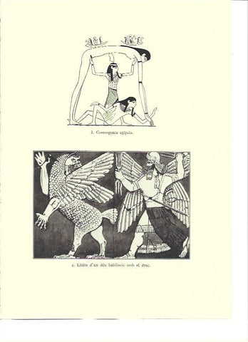 LAMINA 36162: Cosmogonia del antiguo Egipto
