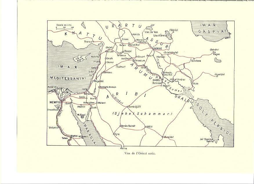 LAMINA 36195: Mapa del Antiguo Oriente Proximo