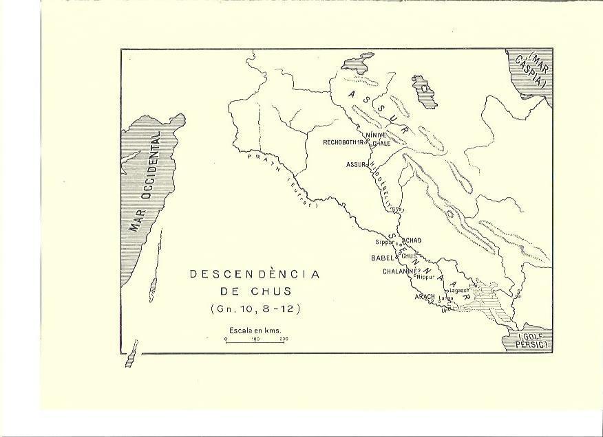 LAMINA 36182: Descendencia de Kush (Genesis 10, 8-12)