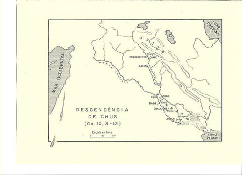 LAMINA 36182: Descendencia de Kush (Genesis 10, 8-12)