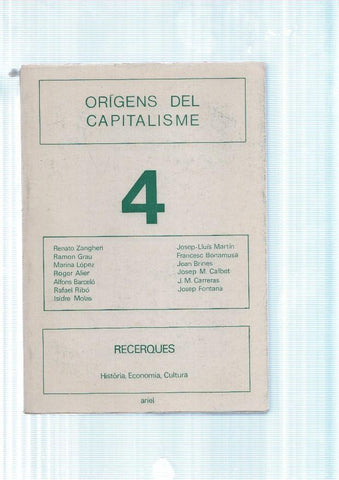 Origens del Capitalisme numero 04