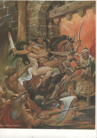 Planeta: Poster CONAN (27,5cm x 21,5cm) a doble cara: Numero 04
