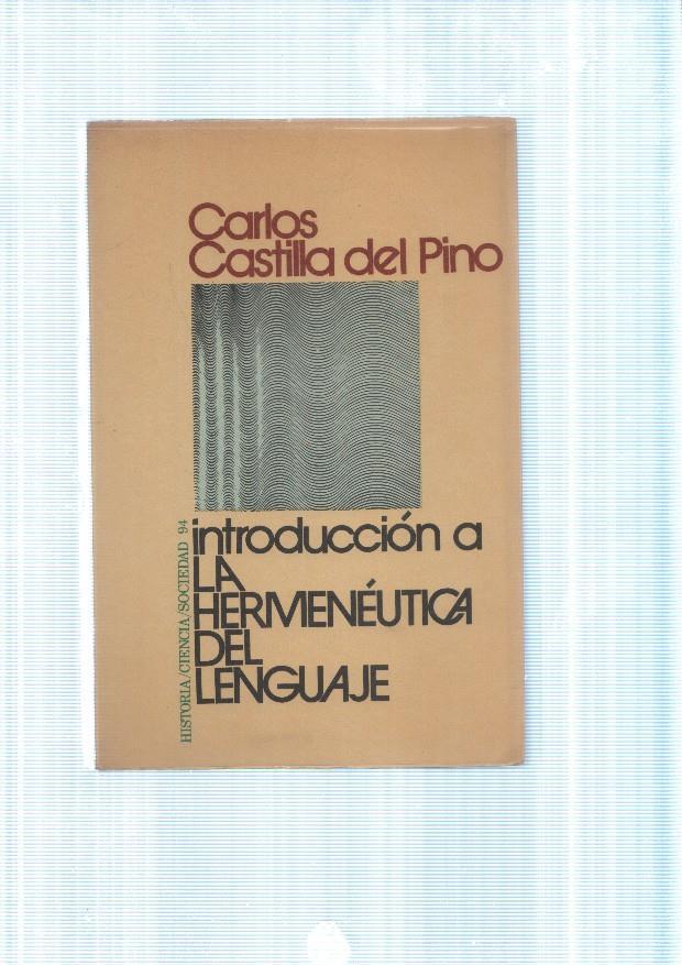 Introduccion a la Hermeneutica delk lenguaje