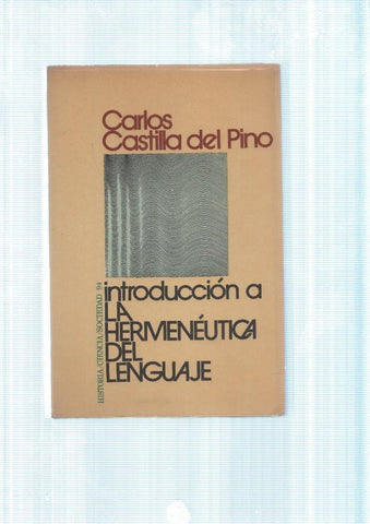 Introduccion a la Hermeneutica delk lenguaje