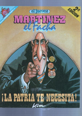 Pendones del humor numero 018: Martinez el facha: la patria te necesita