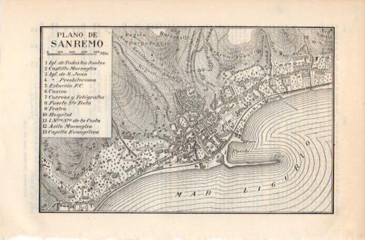 LAMINA V39478: Plano de San Remo