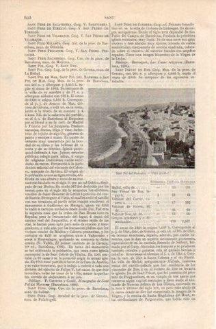 LAMINA V39491: Vista general de San Pol de Mar o Sant Pol del Maresma