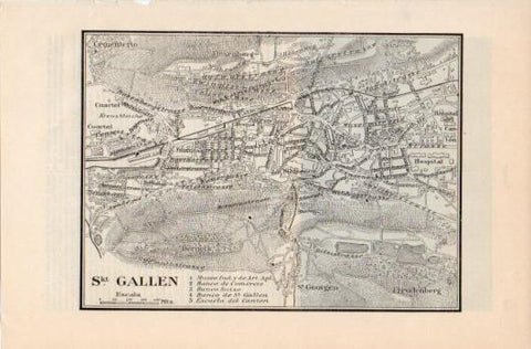 LAMINA V39470: Plano de Skt. Gallen