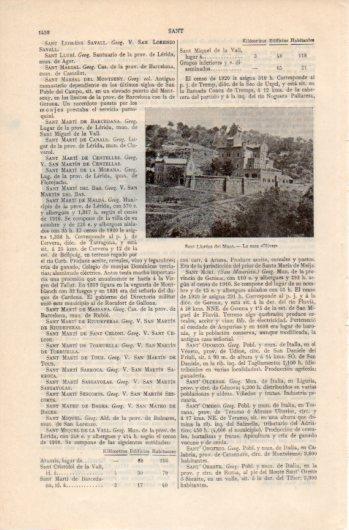 LAMINA V39492: La casa Olivers en Sant Llorens del Munt