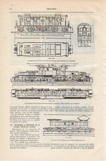 LAMINA V39523: Locomotora de los ferrocarriles del Estado de Austria