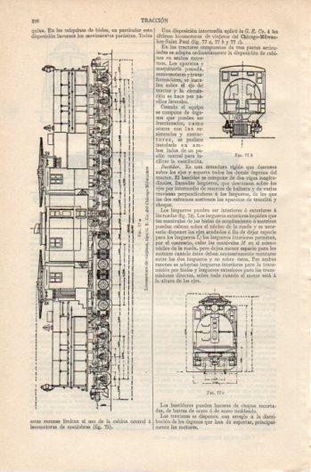 LAMINA V39527: Locomotora de viajeros del Chicago Milwaukee
