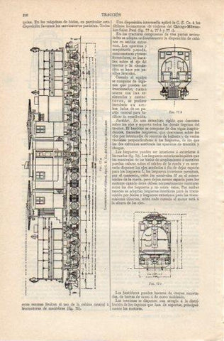 LAMINA V39527: Locomotora de viajeros del Chicago Milwaukee