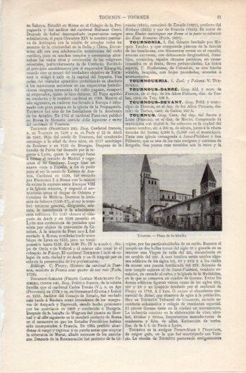 LAMINA V39521: Plaza de la Abadia en Tournus, Francia