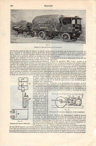 LAMINA V39534: Camion de vapor Leyland