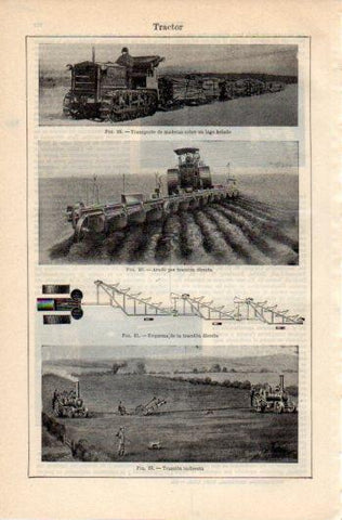 LAMINA V39539: Tractor