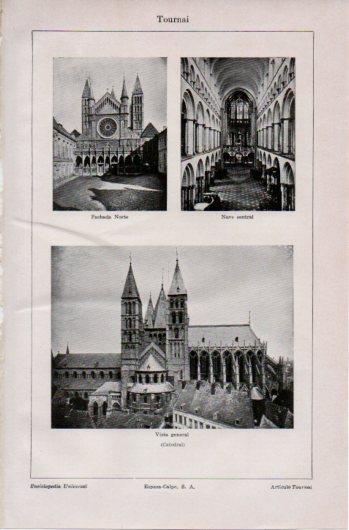 LAMINA V39518: Catedral de Tournai