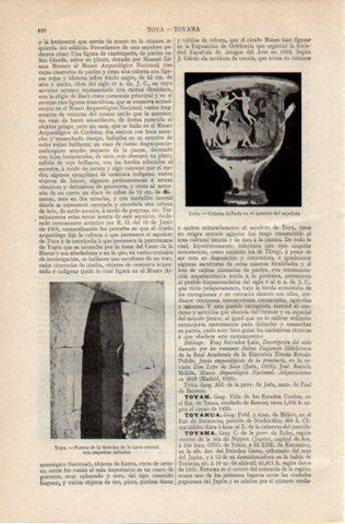 LAMINA V39516: Cratera hallada en el sepulcro en Toya