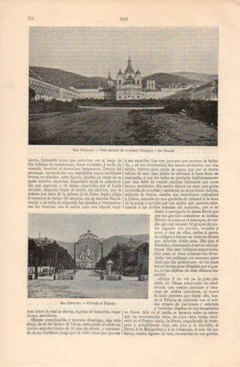 LAMINA V39382: Iglesia Colegiata y Palacio de San Ildefonso