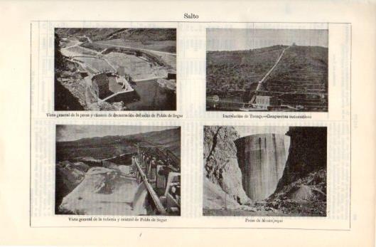 LAMINA V39353: Presas de Pobla de Segur y Montejaque