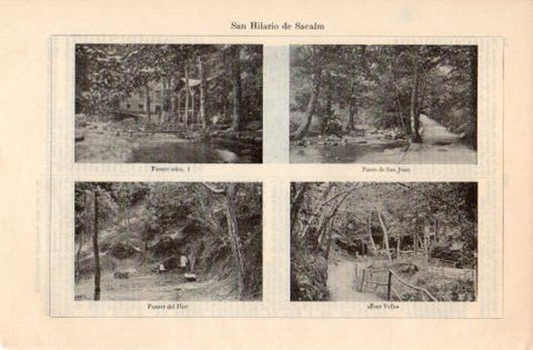 LAMINA V39390: Fuentes en San Hilario de Sacalm