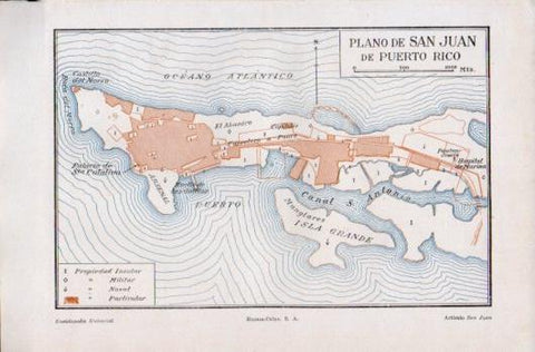 LAMINA V39422: Plano de San Juan de Puerto Rico