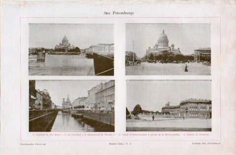 LAMINA V39418: Vistas de San Petersburgo