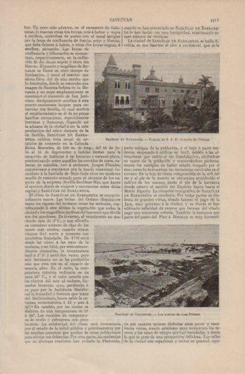 LAMINA V39401: Palacio Antonio de Orleans en Sanlucar de Barrameda