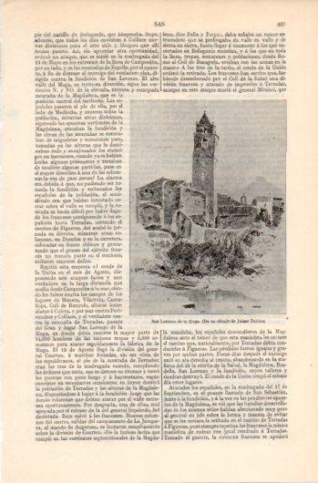 LAMINA V39409: San Lorenzo de la Muga dibujo por Jaime Pahissa
