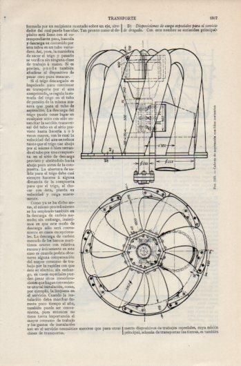 LAMINA V39685: Transporte cabeza de aspiracion