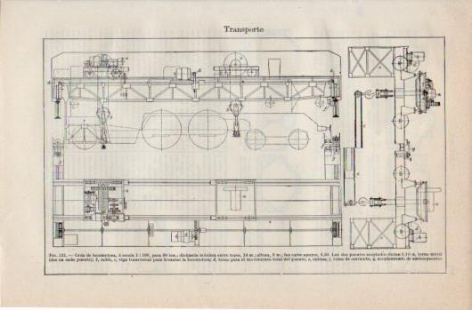 LAMINA V39696: Grua de locomotora