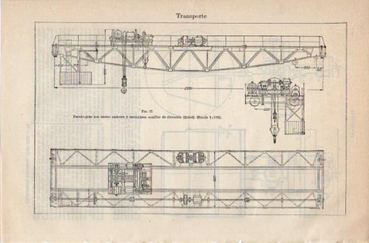 LAMINA V39697: Puente grua